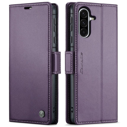 CaseMe 023 Butterfly Buckle Litchi Texture RFID Anti-theft Leather Phone Case, For Galaxy S25 Edge 5G, For Galaxy A56 5G, For Galaxy A26 5G, For Galaxy A36 5G