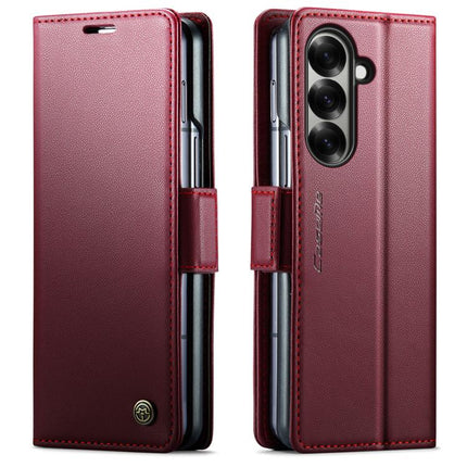 CaseMe 023 Butterfly Buckle Litchi Texture RFID Anti-theft Leather Phone Case, For Galaxy A37 5G, For Galaxy A27 5G, For Galaxy S25 FE 5G, For Galaxy Z Fold7