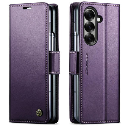 CaseMe 023 Butterfly Buckle Litchi Texture RFID Anti-theft Leather Phone Case, For Galaxy A37 5G, For Galaxy A27 5G, For Galaxy S25 FE 5G, For Galaxy Z Fold7