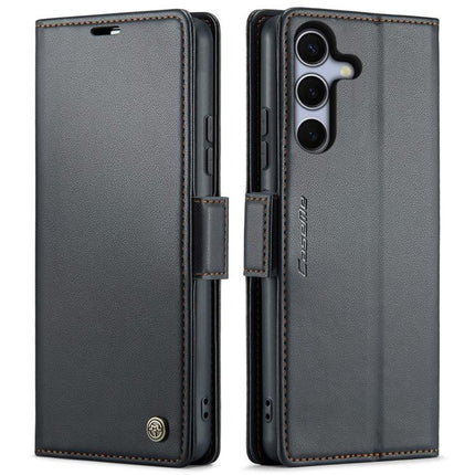 CaseMe 023 Butterfly Buckle Litchi Texture RFID Anti-theft Leather Phone Case, For Galaxy A37 5G, For Galaxy A27 5G, For Galaxy S25 FE 5G, For Galaxy Z Fold7