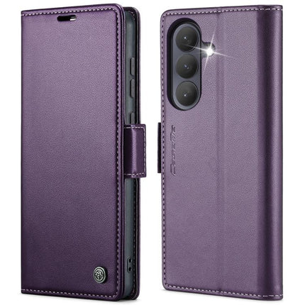 CaseMe 023 Butterfly Buckle Litchi Texture RFID Anti-theft Leather Phone Case, For Galaxy S26+ 5G, For Galaxy S26 Ultra 5G, For Galaxy S26 5G, For Galaxy A57 5G