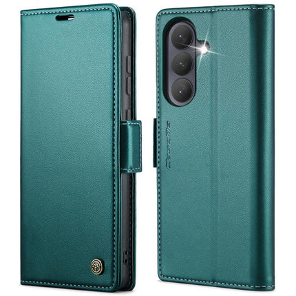 CaseMe 023 Butterfly Buckle Litchi Texture RFID Anti-theft Leather Phone Case, For Galaxy S26+ 5G, For Galaxy S26 Ultra 5G, For Galaxy S26 5G, For Galaxy A57 5G