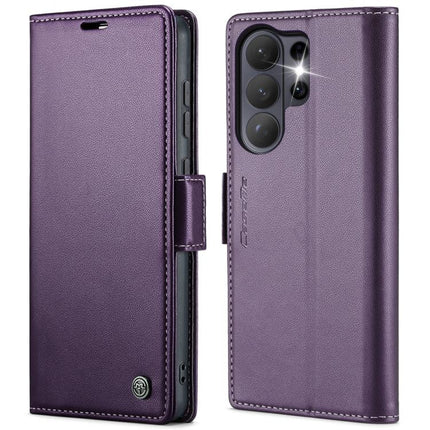 CaseMe 023 Butterfly Buckle Litchi Texture RFID Anti-theft Leather Phone Case, For Galaxy S26+ 5G, For Galaxy S26 Ultra 5G, For Galaxy S26 5G, For Galaxy A57 5G