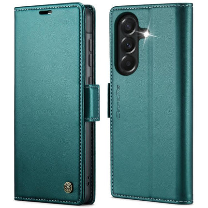 CaseMe 023 Butterfly Buckle Litchi Texture RFID Anti-theft Leather Phone Case, For Galaxy A37 5G, For Galaxy A27 5G, For Galaxy S25 FE 5G, For Galaxy Z Fold7