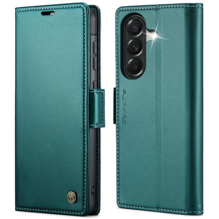 CaseMe 023 Butterfly Buckle Litchi Texture RFID Anti-theft Leather Phone Case, For Galaxy S26+ 5G, For Galaxy S26 Ultra 5G, For Galaxy S26 5G, For Galaxy A57 5G