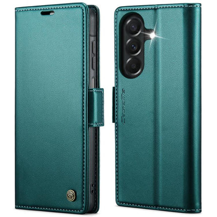 CaseMe 023 Butterfly Buckle Litchi Texture RFID Anti-theft Leather Phone Case, For Galaxy A37 5G, For Galaxy A27 5G, For Galaxy S25 FE 5G, For Galaxy Z Fold7
