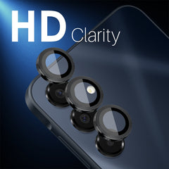 NORTHJO Camera Lens Protector CD Metal Ring Tempered Glass Film