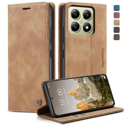 CaseMe 013 Multifunctional Horizontal Flip Leather Phone Case, For Xiaomi 15 Pro, For Xiaomi 15, For Xiaomi 14T Pro, For Xiaomi 14T