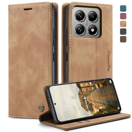 CaseMe 013 Multifunctional Horizontal Flip Leather Phone Case, For Xiaomi 15 Pro, For Xiaomi 15, For Xiaomi 14T Pro, For Xiaomi 14T