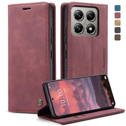 CaseMe 013 Multifunctional Horizontal Flip Leather Phone Case, For Xiaomi 15 Pro, For Xiaomi 15, For Xiaomi 14T Pro, For Xiaomi 14T