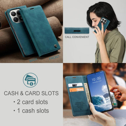 CaseMe 013 Multifunctional Horizontal Flip Leather Phone Case, For Xiaomi 14T, For Redmi Note 15 Pro+ 5G Global 163.3mm, For Redmi Note 15 4G / 5G Global 164mm