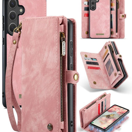 CaseMe 008 Detachable Multifunctional Leather Phone Case, For Samsung Galaxy S25+ 5G, For Samsung Galaxy S25 Ultra 5G, For Samsung Galaxy A16 5G, For Samsung Galaxy A17