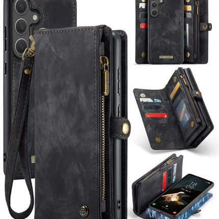 CaseMe 008 Detachable Multifunctional Leather Phone Case, For Samsung Galaxy S25+ 5G, For Samsung Galaxy S25 Ultra 5G, For Samsung Galaxy A16 5G, For Samsung Galaxy A17
