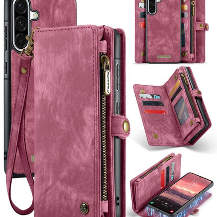 CaseMe 008 Detachable Multifunctional Leather Phone Case, For Samsung Galaxy S25 Edge 5G, For Samsung Galaxy A56 5G, For Samsung Galaxy A36 5G, For Samsung Galaxy S25 5G