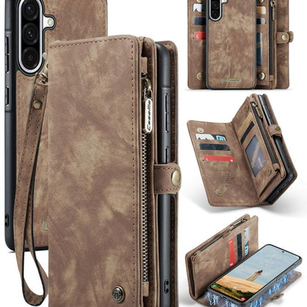 CaseMe 008 Detachable Multifunctional Leather Phone Case, For Samsung Galaxy S25 Edge 5G, For Samsung Galaxy A56 5G, For Samsung Galaxy A36 5G, For Samsung Galaxy S25 5G