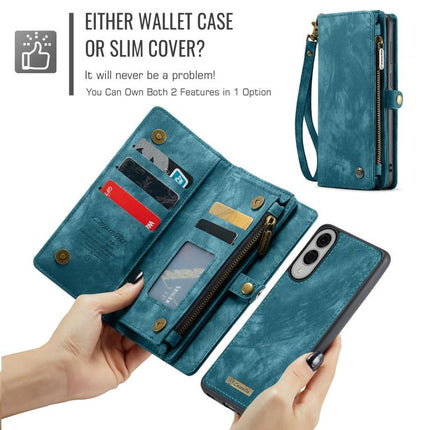 CaseMe 008 Detachable Multifunctional Leather Phone Case, For Samsung Galaxy S25 Edge 5G, For Samsung Galaxy A56 5G, For Samsung Galaxy A36 5G, For Samsung Galaxy S25 5G