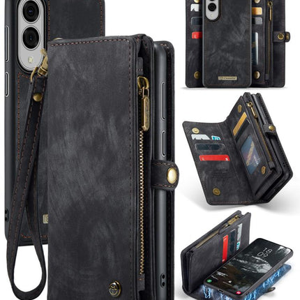 CaseMe 008 Detachable Multifunctional Leather Phone Case, For Samsung Galaxy S25 Edge 5G, For Samsung Galaxy A56 5G, For Samsung Galaxy A36 5G, For Samsung Galaxy S25 5G