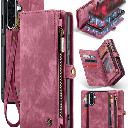 CaseMe 008 Detachable Multifunctional Leather Phone Case, For Samsung Galaxy S25+ 5G, For Samsung Galaxy S25 Ultra 5G, For Samsung Galaxy A16 5G, For Samsung Galaxy A17