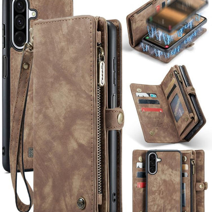 CaseMe 008 Detachable Multifunctional Leather Phone Case, For Samsung Galaxy S25+ 5G, For Samsung Galaxy S25 Ultra 5G, For Samsung Galaxy A16 5G, For Samsung Galaxy A17