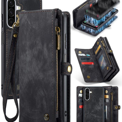 CaseMe 008 Detachable Multifunctional Leather Phone Case, For Samsung Galaxy S25+ 5G, For Samsung Galaxy S25 Ultra 5G, For Samsung Galaxy A16 5G, For Samsung Galaxy A17