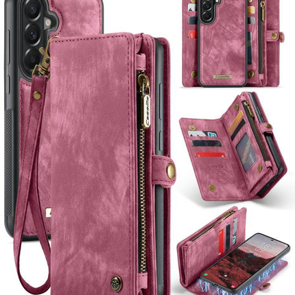 CaseMe 008 Detachable Multifunctional Leather Phone Case, For Samsung Galaxy A57 5G, For Samsung Galaxy A37 5G, For Samsung Galaxy A17, For Samsung Galaxy Z Fold7