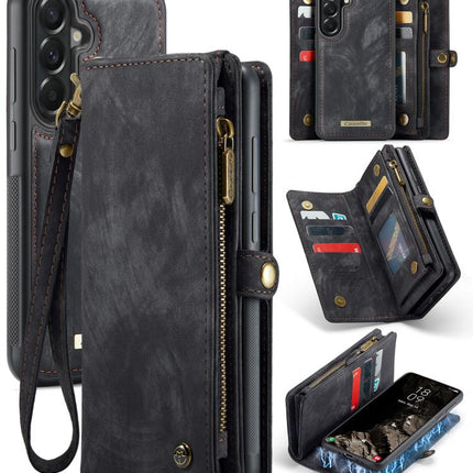 CaseMe 008 Detachable Multifunctional Leather Phone Case, For Samsung Galaxy A57 5G, For Samsung Galaxy A37 5G, For Samsung Galaxy A17, For Samsung Galaxy Z Fold7