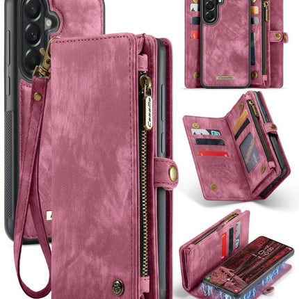 CaseMe 008 Detachable Multifunctional Leather Phone Case, For Samsung Galaxy A57 5G, For Samsung Galaxy A37 5G, For Samsung Galaxy A17, For Samsung Galaxy Z Fold7