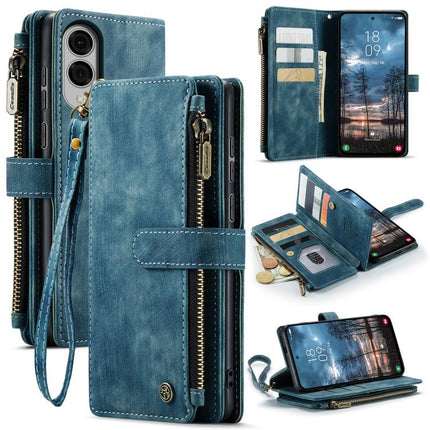 CaseMe C30 Card Slots Zipper Wallet Leather Phone Case, For Galaxy S25 FE 5G, For Galaxy A17 4G, For Galaxy Z Fold7, For Galaxy S25 Edge 5G, For Galaxy A56, For Galaxy A36