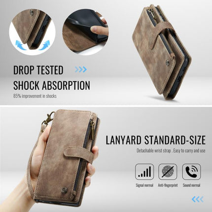 CaseMe C30 Card Slots Zipper Wallet Leather Phone Case, For Galaxy S25 FE 5G, For Galaxy A17 4G, For Galaxy Z Fold7, For Galaxy S25 Edge 5G, For Galaxy A56, For Galaxy A36