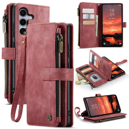 CaseMe C30 Card Slots Zipper Wallet Leather Phone Case, For Galaxy S25 FE 5G, For Galaxy A17 4G, For Galaxy Z Fold7, For Galaxy S25 Edge 5G, For Galaxy A56, For Galaxy A36