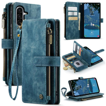 CaseMe C30 Card Slots Zipper Wallet Leather Phone Case, For Galaxy S25 FE 5G, For Galaxy A17 4G, For Galaxy Z Fold7, For Galaxy S25 Edge 5G, For Galaxy A56, For Galaxy A36