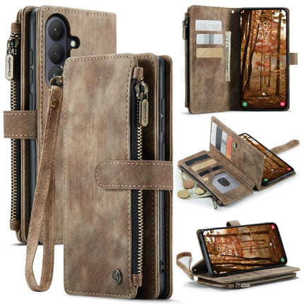CaseMe C30 Card Slots Zipper Wallet Leather Phone Case, For Galaxy Z Fold8 Ultra 5G, For Galaxy S26+ 5G, For Galaxy S26 Ultra 5G, For Galaxy S26 5G, For Galaxy A57 5G, For Galaxy A37 5G