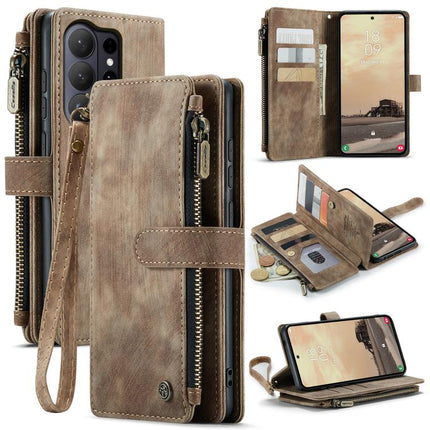 CaseMe C30 Card Slots Zipper Wallet Leather Phone Case, For Galaxy Z Fold8 Ultra 5G, For Galaxy S26+ 5G, For Galaxy S26 Ultra 5G, For Galaxy S26 5G, For Galaxy A57 5G, For Galaxy A37 5G
