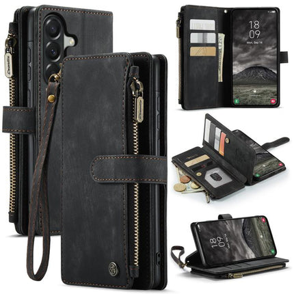 CaseMe C30 Card Slots Zipper Wallet Leather Phone Case, For Galaxy Z Fold8 Ultra 5G, For Galaxy S26+ 5G, For Galaxy S26 Ultra 5G, For Galaxy S26 5G, For Galaxy A57 5G, For Galaxy A37 5G