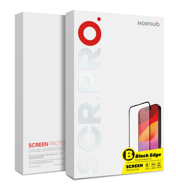 NORTHJO A++ Screen Full Glue Silk Printing Tempered Glass Film