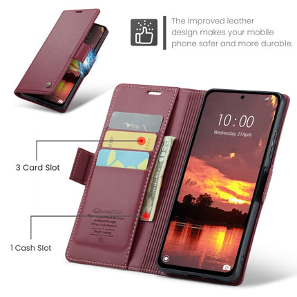 CaseMe 023 Butterfly Buckle Litchi Texture RFID Anti-theft Leather Phone Case, For Redmi Note 14 5G, For Redmi Note 14 Pro 5G, For Redmi Note 15 Pro+ 5G Global 163.3mm, For Redmi Note 15 4G / 5G Global 164mm