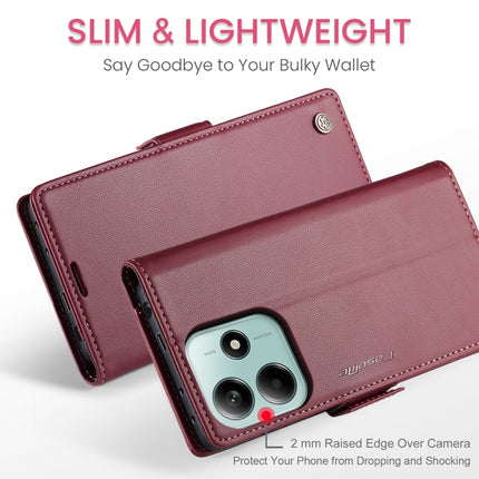CaseMe 023 Butterfly Buckle Litchi Texture RFID Anti-theft Leather Phone Case, For Redmi Note 14 5G, For Redmi Note 14 Pro 5G, For Redmi Note 15 Pro+ 5G Global 163.3mm, For Redmi Note 15 4G / 5G Global 164mm