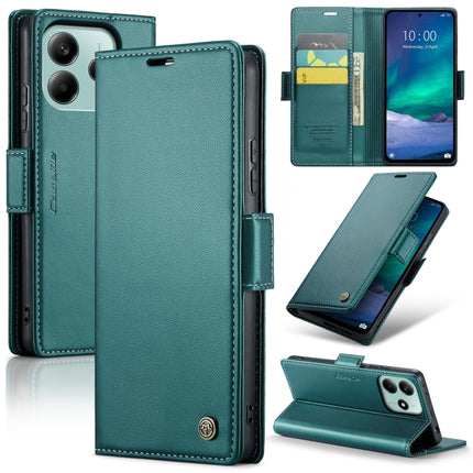 CaseMe 023 Butterfly Buckle Litchi Texture RFID Anti-theft Leather Phone Case, For Redmi Note 14 5G, For Redmi Note 14 Pro 5G, For Redmi Note 15 Pro+ 5G Global 163.3mm, For Redmi Note 15 4G / 5G Global 164mm