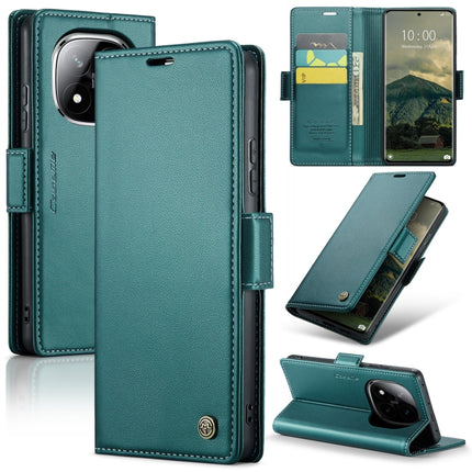 CaseMe 023 Butterfly Buckle Litchi Texture RFID Anti-theft Leather Phone Case, For Redmi Note 14 5G, For Redmi Note 14 Pro 5G, For Redmi Note 15 Pro+ 5G Global 163.3mm, For Redmi Note 15 4G / 5G Global 164mm