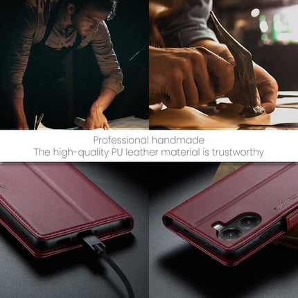 CaseMe 023 Butterfly Buckle Litchi Texture RFID Anti-theft Leather Phone Case, For Redmi Note 15 4G / 5G Global 164mm, For Xiaomi Poco F7 Pro / F7 Ultra