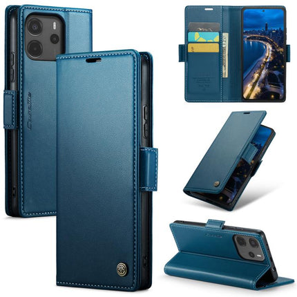 CaseMe 023 Butterfly Buckle Litchi Texture RFID Anti-theft Leather Phone Case, For Redmi Note 14 4G 164.84mm, For Xiaomi Poco X7 Pro, For Redmi Note 14 Pro 4G, For Redmi Note 14 4G 163.25mm
