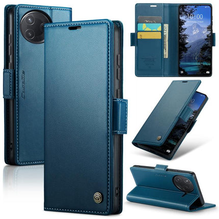 CaseMe 023 Butterfly Buckle Litchi Texture RFID Anti-theft Leather Phone Case, For Xiaomi Poco F7 Pro / F7 Ultra