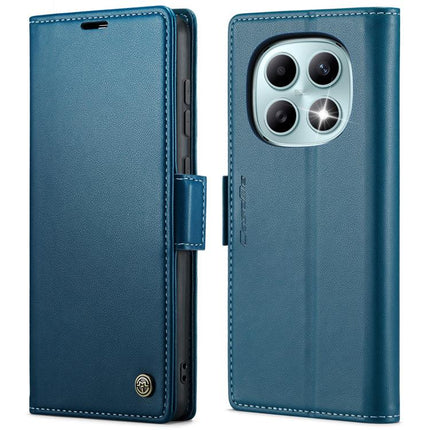 CaseMe 023 Butterfly Buckle Litchi Texture RFID Anti-theft Leather Phone Case, For Redmi Note 14 5G, For Redmi Note 14 Pro 5G, For Redmi Note 15 Pro+ 5G Global 163.3mm, For Redmi Note 15 4G / 5G Global 164mm