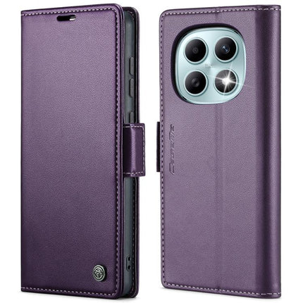 CaseMe 023 Butterfly Buckle Litchi Texture RFID Anti-theft Leather Phone Case, For Redmi Note 14 5G, For Redmi Note 14 Pro 5G, For Redmi Note 15 Pro+ 5G Global 163.3mm, For Redmi Note 15 4G / 5G Global 164mm