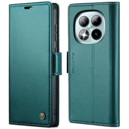 CaseMe 023 Butterfly Buckle Litchi Texture RFID Anti-theft Leather Phone Case, For Redmi Note 14 5G, For Redmi Note 14 Pro 5G, For Redmi Note 15 Pro+ 5G Global 163.3mm, For Redmi Note 15 4G / 5G Global 164mm