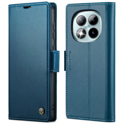 CaseMe 023 Butterfly Buckle Litchi Texture RFID Anti-theft Leather Phone Case, For Redmi Note 14 5G, For Redmi Note 14 Pro 5G, For Redmi Note 15 Pro+ 5G Global 163.3mm, For Redmi Note 15 4G / 5G Global 164mm