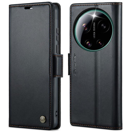 CaseMe 023 Butterfly Buckle Litchi Texture RFID Anti-theft Leather Phone Case, For Xiaomi 17T 5G, For Xiaomi 17 Ultra, For Redmi Note 15 Pro 4G Global 163.2mm, For Redmi Note 15 Pro 5G Global 163.6mm
