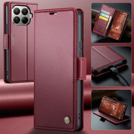 CaseMe 023 Butterfly Buckle Litchi Texture RFID Anti-theft Leather Phone Case, For Xiaomi 17T 5G, For Xiaomi 17 Ultra, For Redmi Note 15 Pro 4G Global 163.2mm, For Redmi Note 15 Pro 5G Global 163.6mm