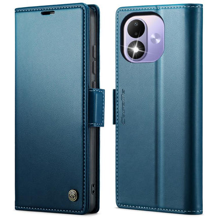 CaseMe 023 Butterfly Buckle Litchi Texture RFID Anti-theft Leather Phone Case, For Xiaomi 17T Pro 5G, For Xiaomi 17T 5G, For Xiaomi 17 Ultra, For Redmi Note 15 Pro 4G Global 163.2mm