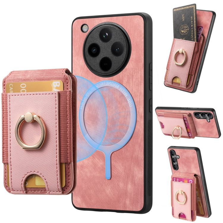Retro Splitable Magnetic Stand Card Bag Leather Phone Case, For OPPO A79 5G, For OPPO Find X8, For OPPO Reno12 Pro Global, For OPPO Reno12 Global